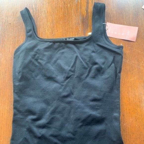 Large Black Tummy Control Tank - Picture 4 of 4